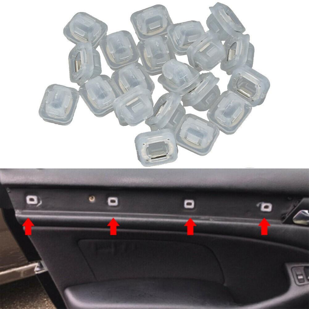 20* Door Clips For BMW 3 Series E46 E90 E91 E92 E93 For BMW X5 E53 20pcs