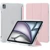 Case for iPad Air 13" and Pro 12.9" - Pink Protection - Silicone - Pencil Holder - Sleep Cover