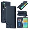 For Sony Xperia 10 IV 5G Case Stand Wallet Litchi Texture Leather Flip Phone Cover with Strap
