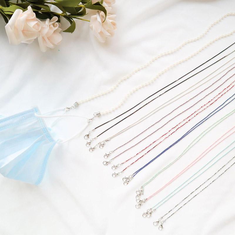 Модный ремешок для маски для женщин 2022 года, ремешок для очков, удобное ожерелье, подвесная веревка, держатель для очков, новая цепочка для маски, шейная цепочка, модный шнур