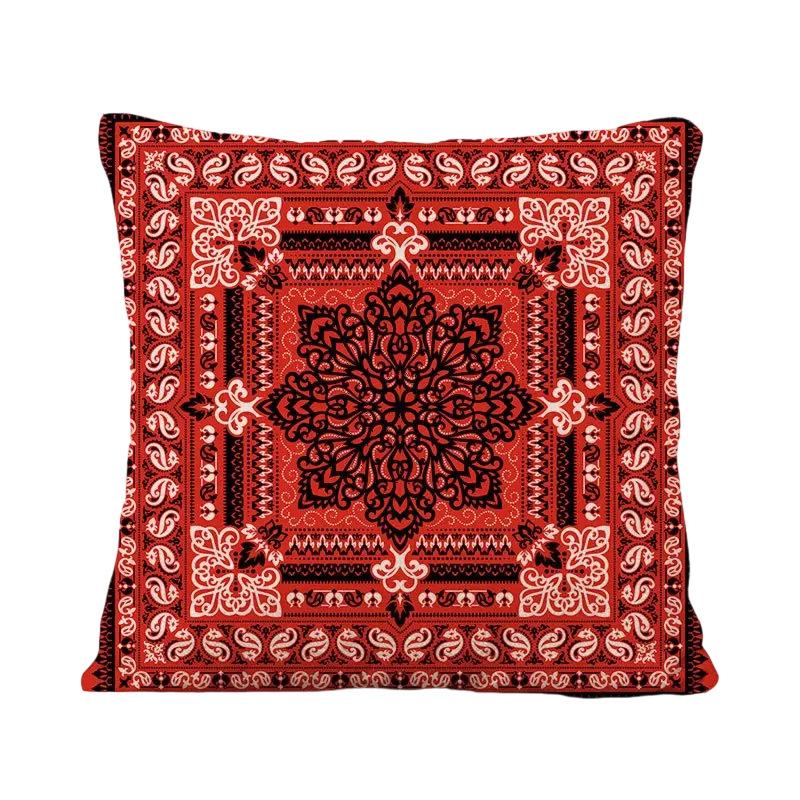 Подушка под поясницу в турецком стиле в стиле ретро, роскошная этническая дворцовая декорация для модельного номера B&B отеля, диванная подушка