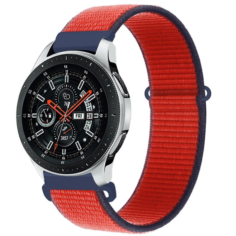 Ремешок 20/22 мм для Galaxy Watch 3/46/42 мм / активный 2 ремешка Samsung Gear S3 Frontier Sport нейлоновый браслет Huawei watch GT 2 41 45 мм