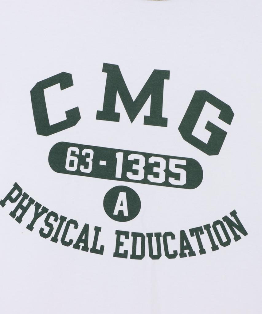CHAMPION Basic Graphic Ringer T-Shirt Off Black