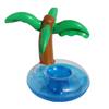 Drink Float Coconut Tree Shape PVC Inflatable Floating Drinking Holder for Swimming Pool Beach