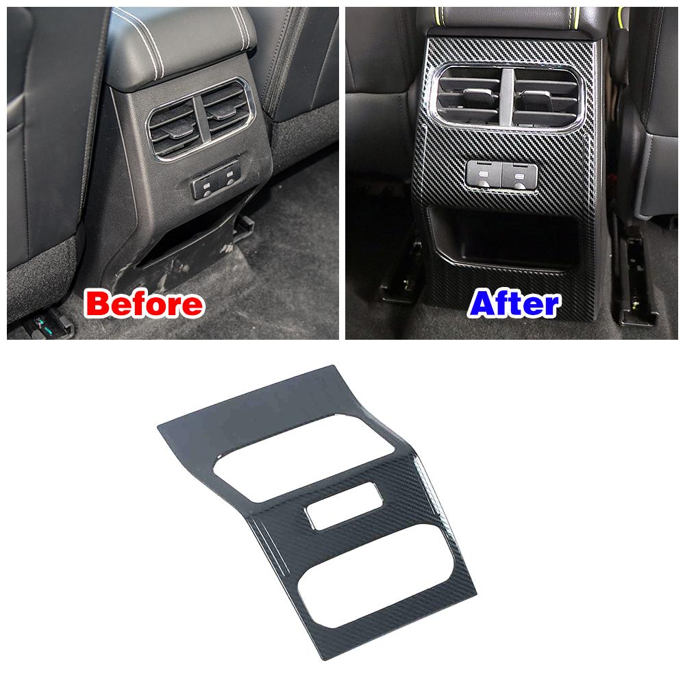 Цвет углеродного волокна для Haval Jolion 2024 2024 Аксессуары для интерьера Изменить часть Ремонт Украсить крышку Отделка Анти-удар Царапины Грязь