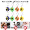 20 Pieces Tape Measure Keychains, Car Key Pendants, Tape Measure Keyrings, Mini Tape Measure Bag Charms, Tape Measure Keychains, Bag Pendants, Pocket