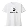 Новая мужская футболка Bombardier Aviation с логотипом, американский размер S-5XL, винтажная, стираная, удобная, дышащая.