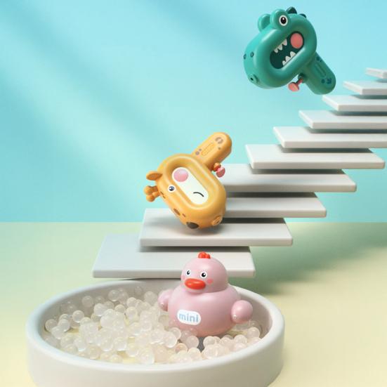 Мультяшная водная игрушка для детей Мини-водный пистолет Портативная для игр на улице Многоразовая Не протекает Веселая летняя игрушка для бассейна Подарок для детей