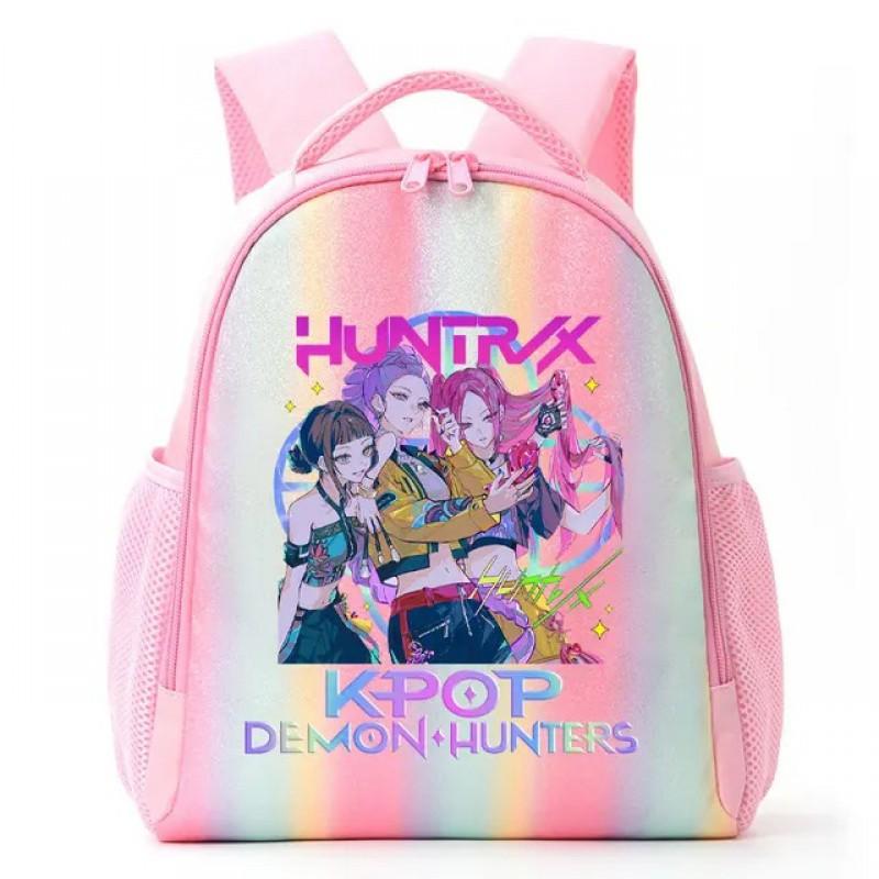 Kids School Backpack Boys Girls Lightweight Oxford Fabric Cartoon Print Dual Strap Bag Daily Commute Outdoor Trips