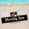 H-Hertog Jan Полотенце для ванны из микрофибры, мягкое, хорошо впитывающее влагу, дышащее, для девочек, детей, декоративное, с рисунком, пляжное полотенце