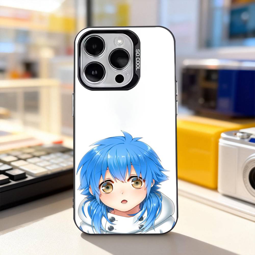 Чехол для телефона Aoba Seragaki D-DRAMAtical для iPhone 17,16,15,14,13,12,11,Pro,XS,Max,Plus,Mini,SE4,E Черный Матовый Ударопрочный Чехол