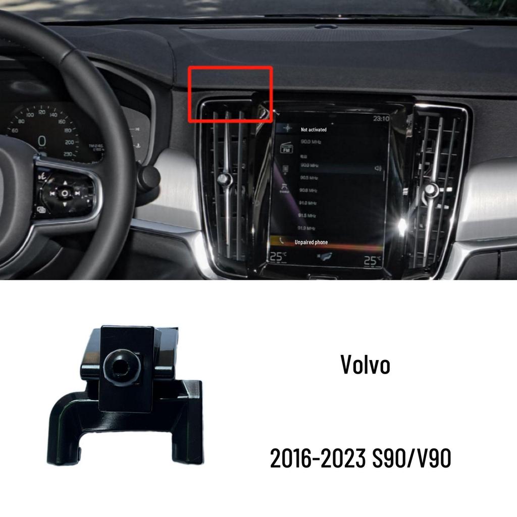 Держатель для телефона Volvo XC60/S90, кронштейн для поддержки навигации - Модификация для разблокировки экрана