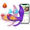 Приложение Bluetooth 3 в 1, фаллоимитатор, вибратор для женщин, беспроводной пульт дистанционного управления, присоска, стимулятор клитора, секс-игрушки, женская пара, взрослый 18