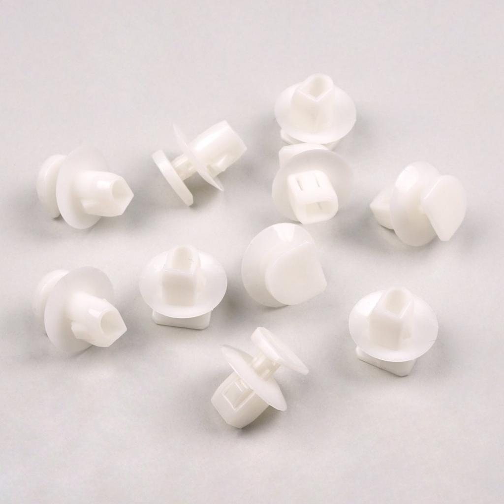 ESC Auto Parts ECF2141 10 Pieces Trim Panel Clip for Toyota Top Head Size: 19.2mm Stem Length: 11mm Fits Into: 9.7x7.6mm
