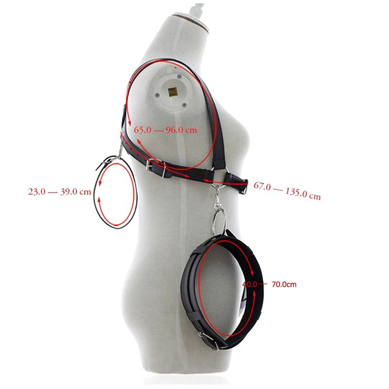 Набедренная портупея с наручниками – Фиксаторы для осанки для пар, Фетиш-секс-игрушки и СМ-продукты для эротических игр и БДСМ-игр