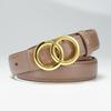 Belt Women'S New Smooth Buckle Dress With Belt Women'S Decorative Skirt With Versatile Women'S Belt Thin Belt