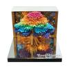 Space-saving 3D Tear-away 2027 Desk Calendar with LED Light for Neat Desks