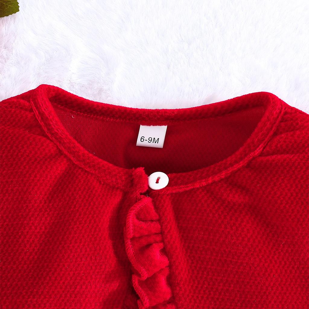 6M-3Y Baby Set Children's Clothing Floral Dress Autumn Children's Long-sleeved Dresses Bow Skirt Long-sleeved Jacket Set