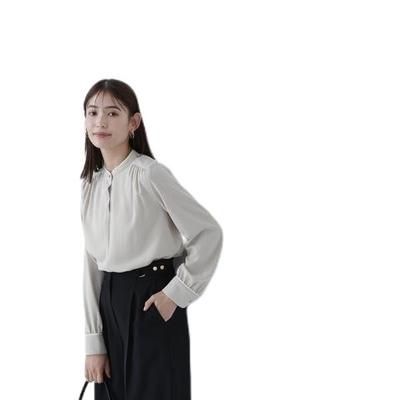 Базовая женская двухцветная блузка Natural Beauty, trimmed, бежевая,