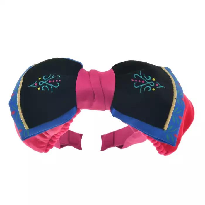 Disney Anna ( Red ) Headband Big Ribbon COSTUME GOODS Japan NEW Disney Store