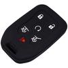 Чехол-накладка для ключа-брелока для GMC Yukon Chevy Tahoe Silverado Suburban Denali Terrian Acadia Sierra Защитный чехол для ключа автомобиля