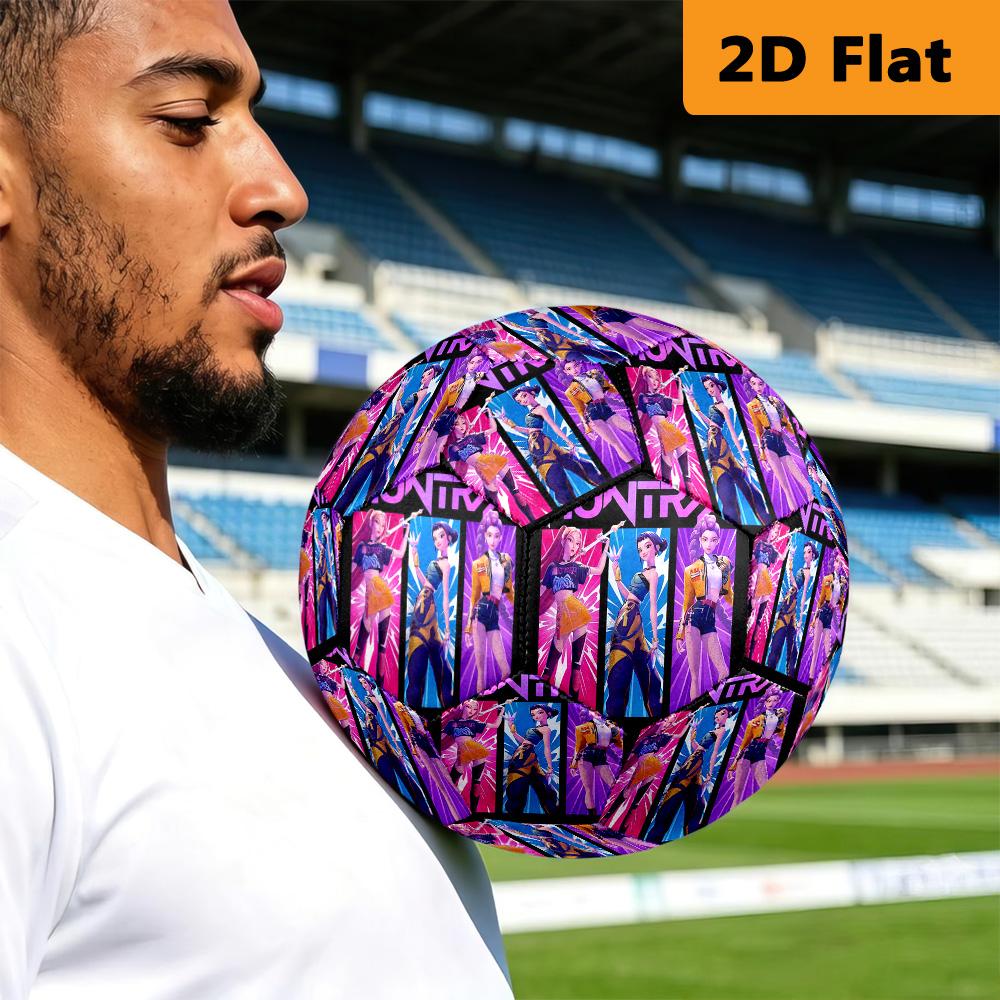 Vibrant Rumi Mira Zoey Artistry Soccer Ball Suitable for both training and competition Very elastic