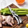 Stainless Steel  Kitchen Scissors Multi-function Chicken Bone Seafood Cooking Scissors Duck Fish Cutter Shears