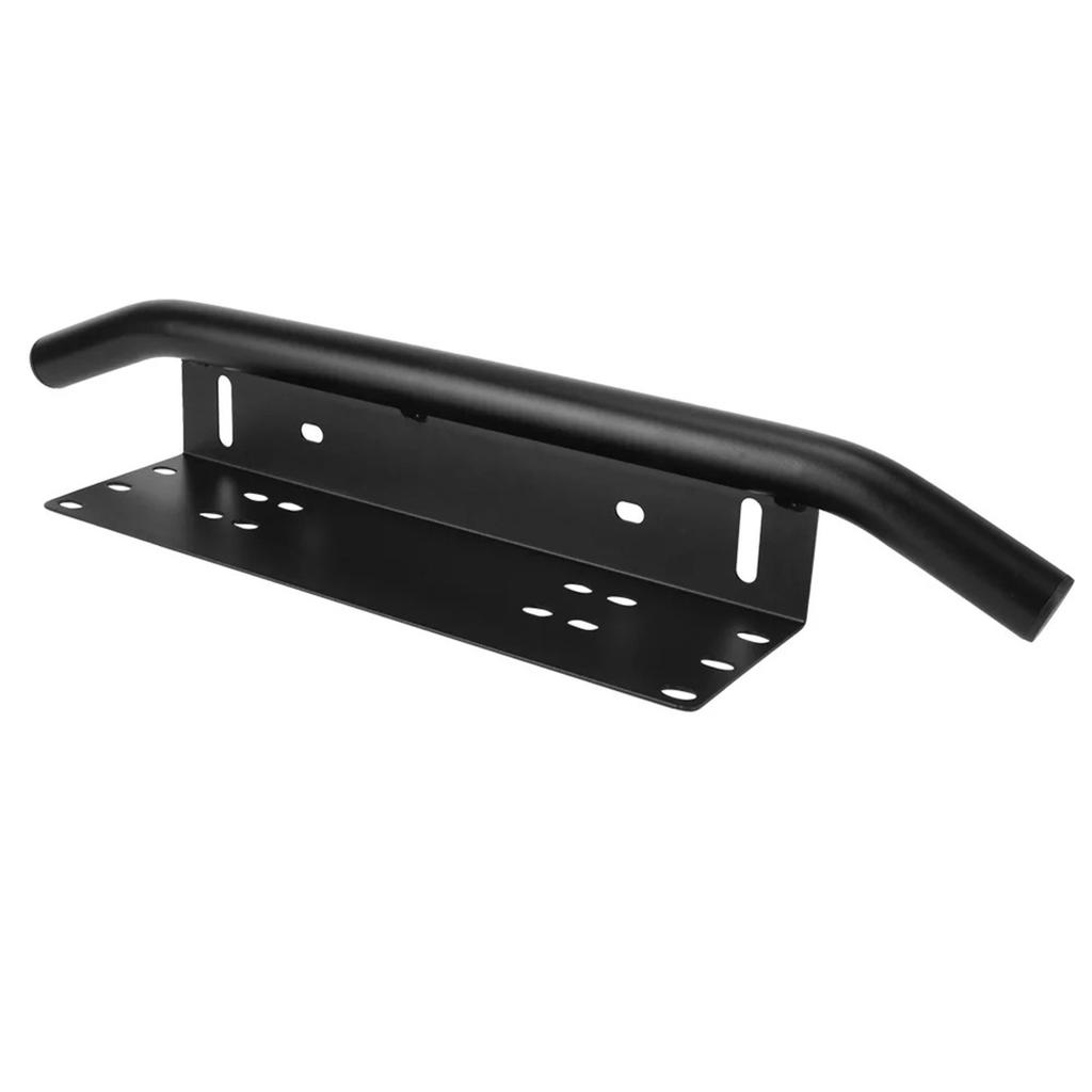 Universal License Plate Frame Off Road Accessories Bumper License Plates Holder Car Light Bar Mount Aluminum Holder SUV Brackets