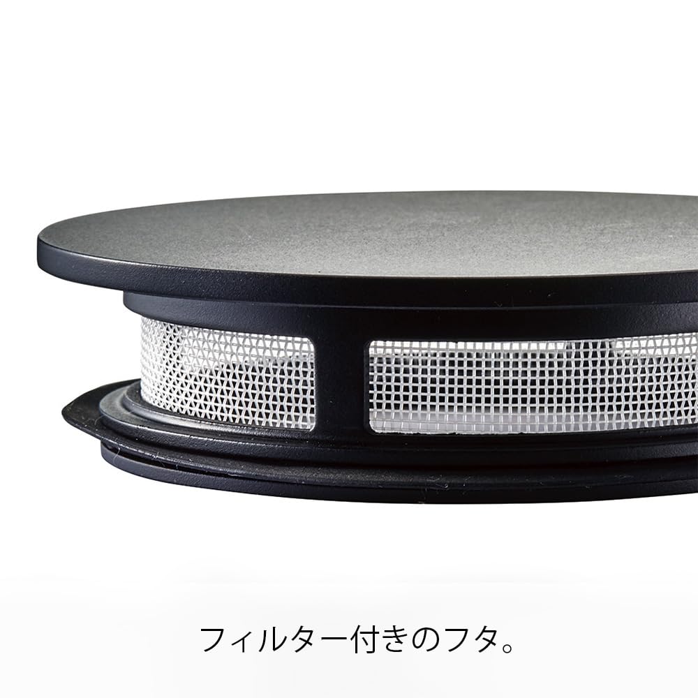 Чайник HARIO Jumping Leaf, Черный, 600 мл, Сделано в Японии, JPL-60-B