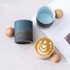 Gradual Change Ceramic Coffee Cup High Value Afternoon Tea Latte Cup Macaron Color Mug Water Cup