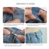 1Pc Adjustable Waist Buckle Cross Star Shape Jean Buttons Pins Detachable Metal Buttons Waist Tightener Clothing Accessories