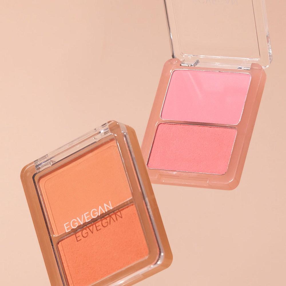Двойные румяна Easy Vegan Jelly Powder, 1 шт., 01 Blooming Pompony
