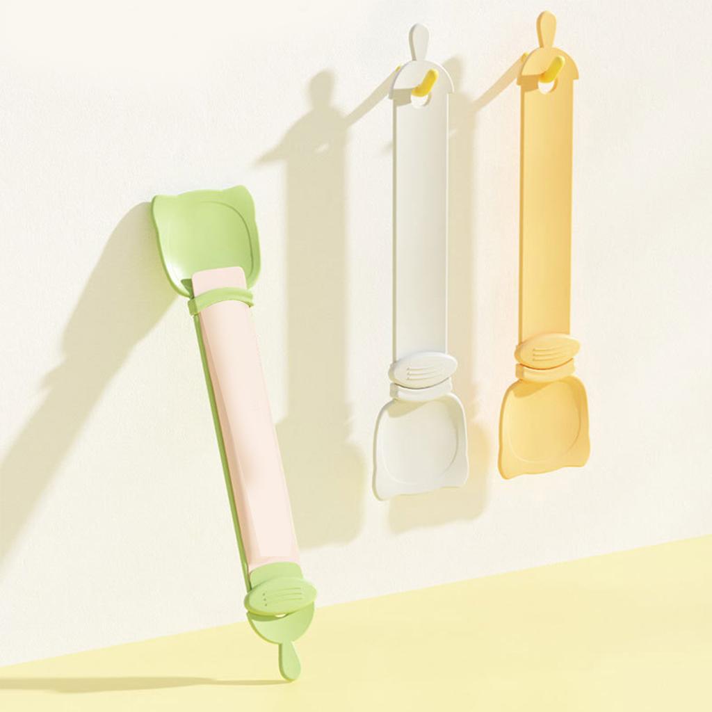 3pcs Cat Strip Squeeze Spoon Hygienic Feeding Labor Saving Sliding Cat Strip Feeder with Hanging
