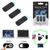 3pcs/pack Ultra Thin Shield Slider Privacy Security Webcam Cover Camera Cover Camera Sticker