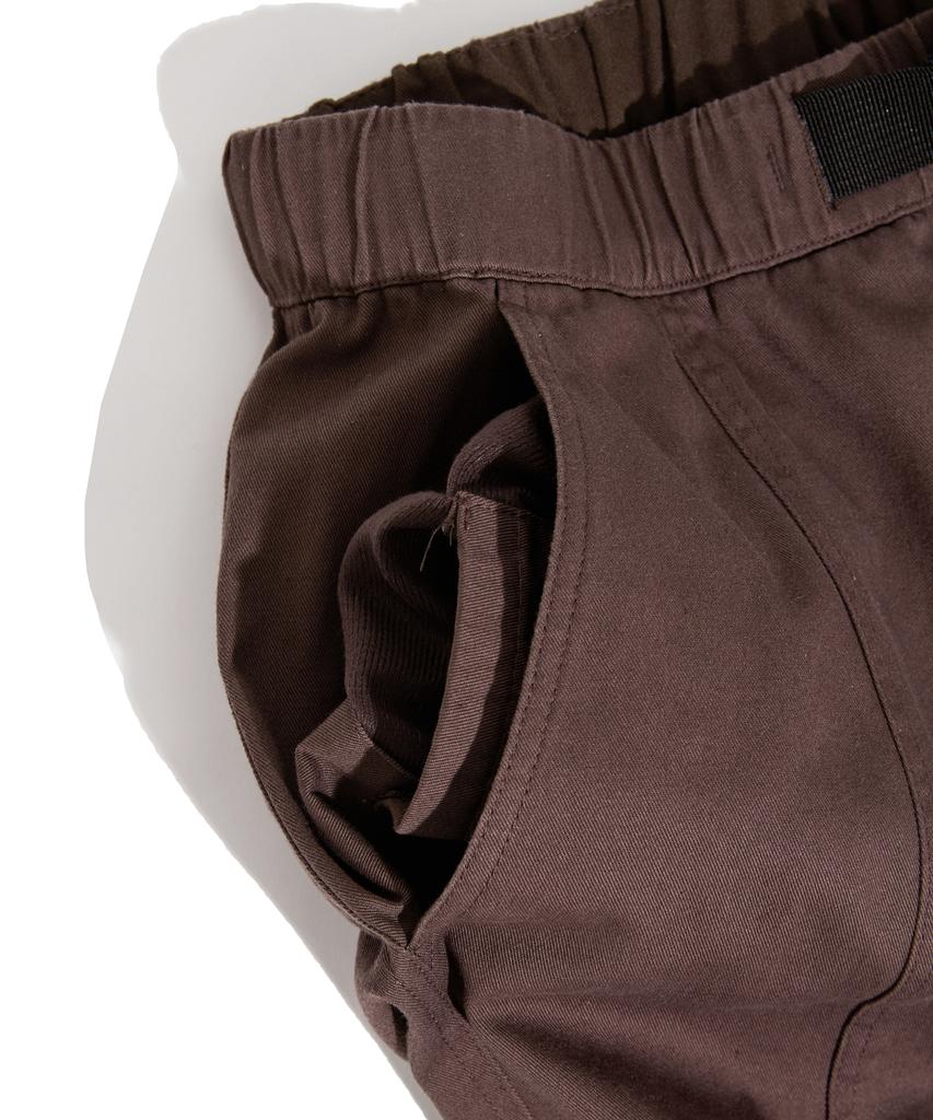 PHYSICAL DEPARTMENT Double Pocket Belt Pants Brown