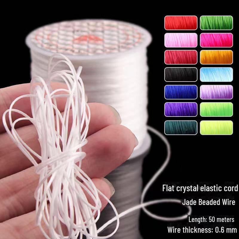 Wear-Resistant Elastic Beading Thread for Wenwan Buddhist Crystal Bracelets