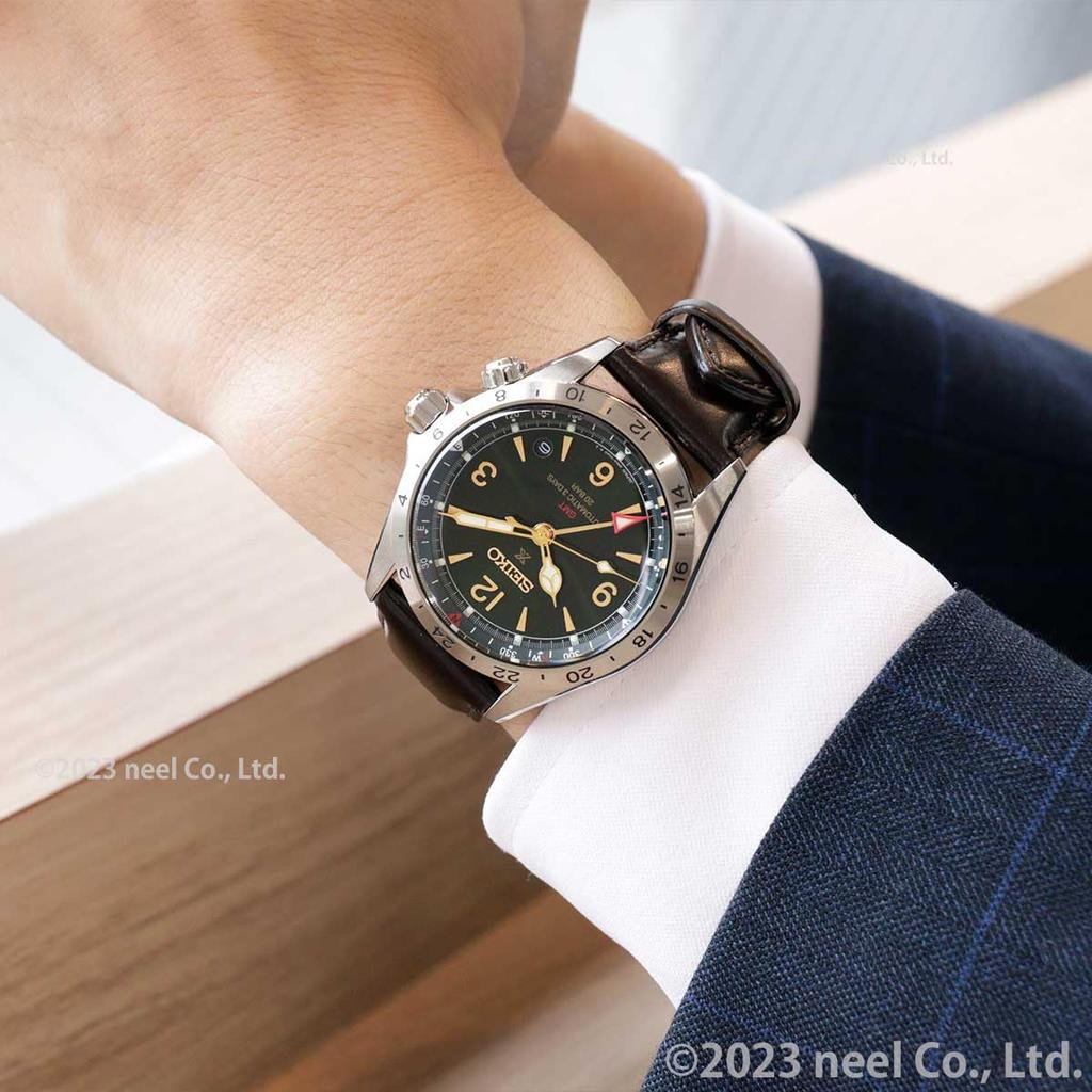 PROSPEX Alpinist Механические Автоматические GMT Core Shop Эксклюзивная Ограниченная Серия Часы SBEJ005 [SEIKO] Мужские