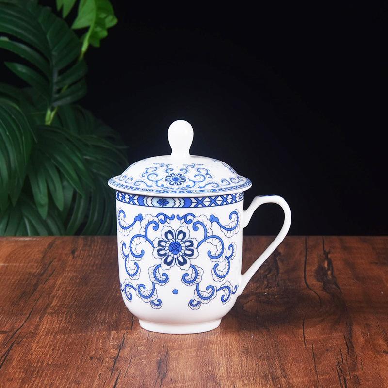 Тибетская ретро чашка керамическая чашка с крышкой костяной фарфор чашка офисная чашка для совещаний чашка для воды чашка для чая кружка коммерческая чашка