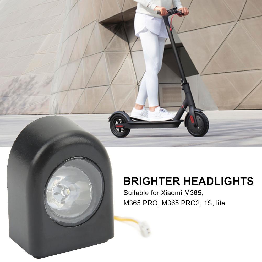 Long Irradiation Range Electric Scooter Headlights for Xiaomi M365/1S/Pro/Pro2 Daytime Cycling
