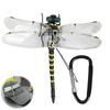 1/2/3/4Pcs Dragonfly Carabiner Clip Realistic Design Multifunctional Insect Repellent Hat Clip Outdoor