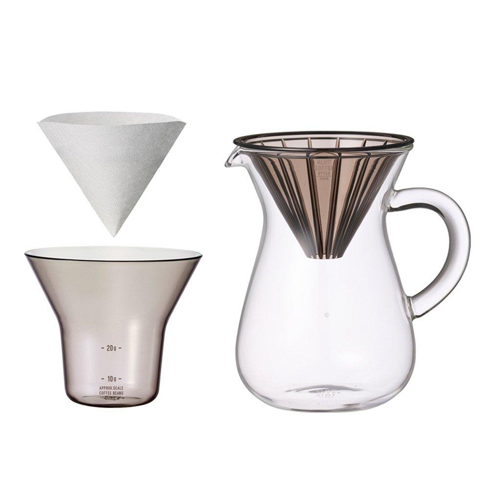 Kinto SCS Coffee Carafe Set 2cups Plastic Safe Gift Present 27643 Microwave/Dishwasher