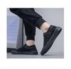 Мужские модные дышащие сетчатые холщовые Flyknit повседневные спортивные скейт-туфли