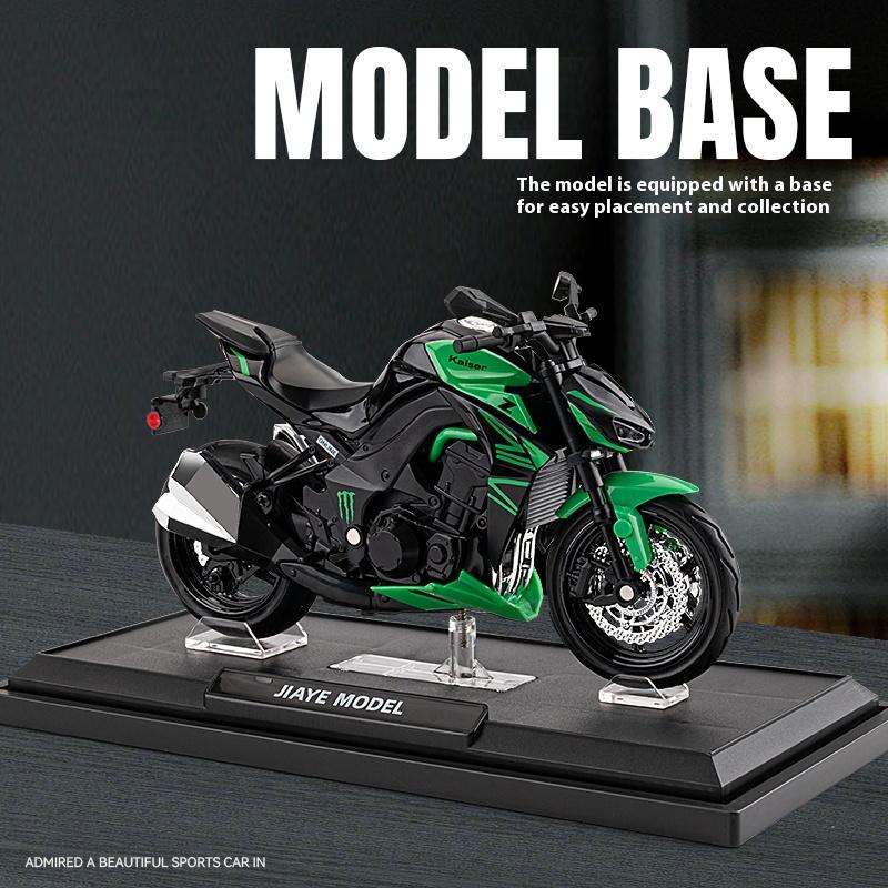 1/12 Z1000 Симуляция Сплав Модель Мотоцикла Игрушка Уличный Автомобиль Украшения Коллекция Гонки Подарки на День Рождения Мальчикам