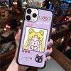S-Sailors Anime Moon For IPhone 17 16 Pro Max Air 15 14 13 12 Mini Plus 11 Hard PC+TPU Phone Back Cover
