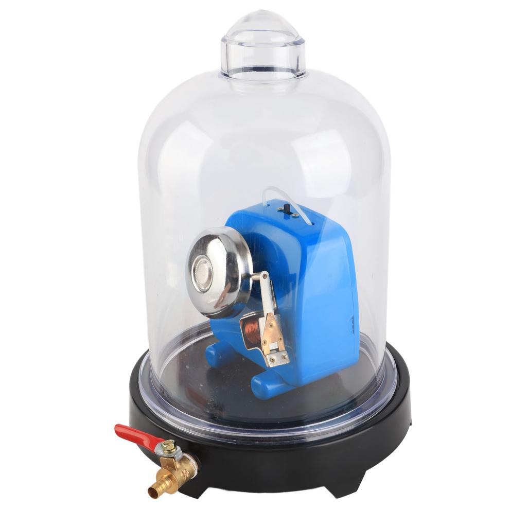 Вакуумный колокол Демонстрационный колпак для вакуумирования Учебные инструменты для класса лаборатории