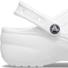 Crocs Женские классические туфли-сабо на платформе белого цвета 206750 100