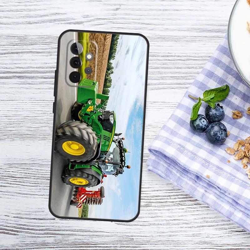 Фермерский трактор Чехол для Samsung Galaxy A13 A23 A33 A53 A52 A32 A12 A56 A36 A16 A54 A34 A14 A15 A35 A55 A17