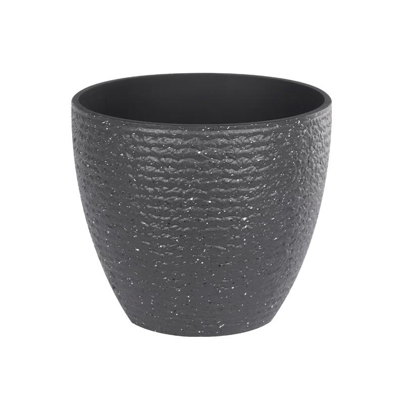 Nordic Style Thickened Plastic Imitation Stone & Ceramic Planter