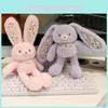 Trend Pull Ear Bunny Plush Toy Stretchable Ears Decorative Keyring Festival Gift