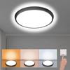 10-14 дюймов светодиодный потолочный светильник 3 цвета затемнение потолочный светильник спальня освещение для кухни гостиная ванная комната коридор балкон